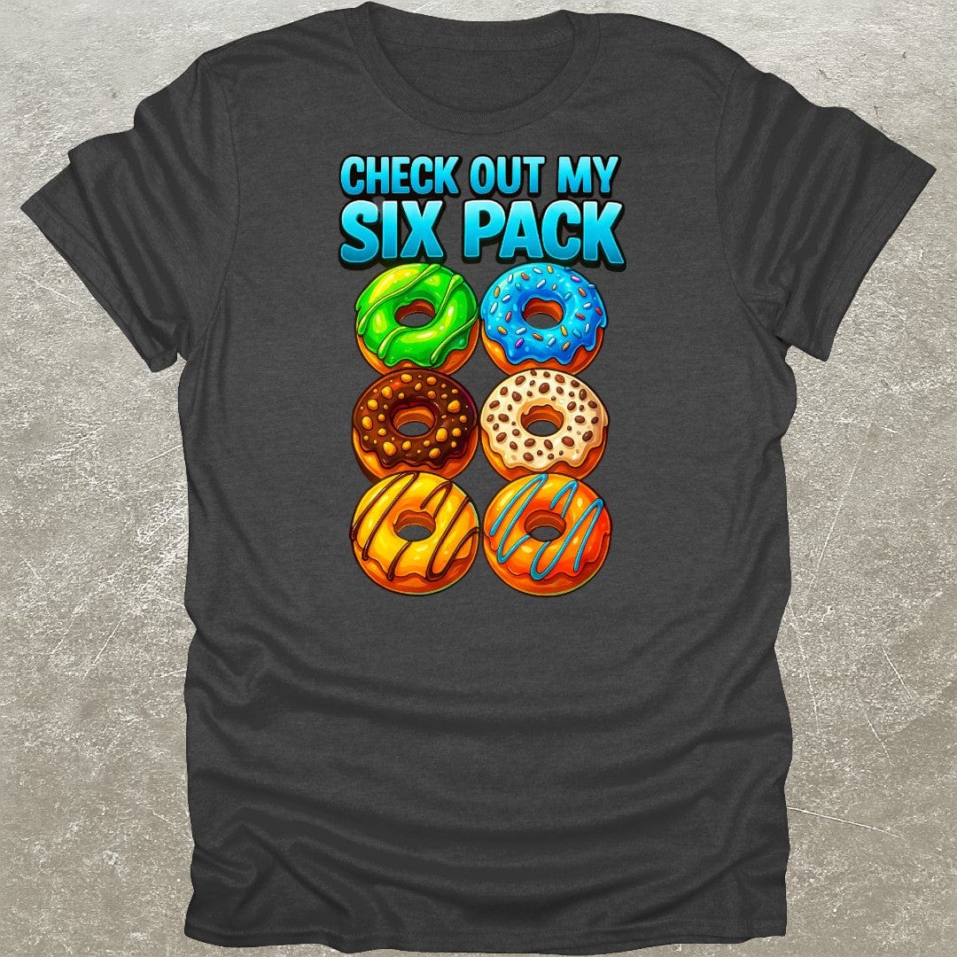 6 Pack Donuts Funny Gym T-Shirt