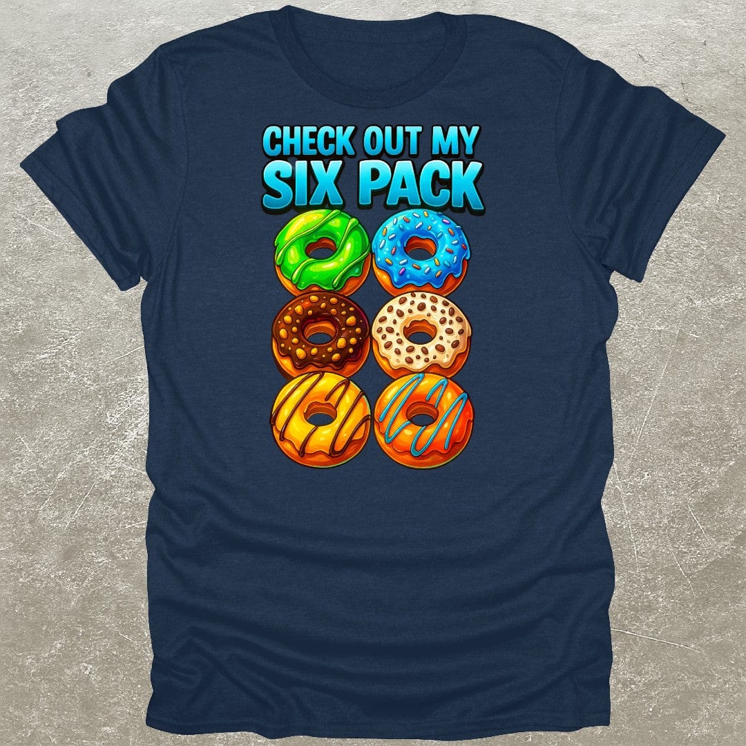 6 Pack Donuts Funny Gym T-Shirt