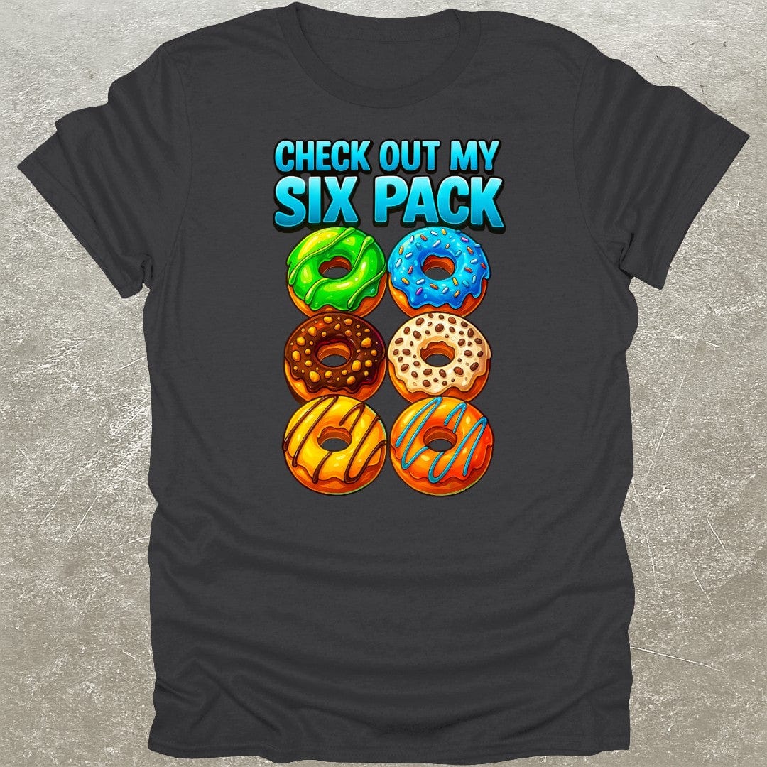 6 Pack Donuts Funny Gym T-Shirt