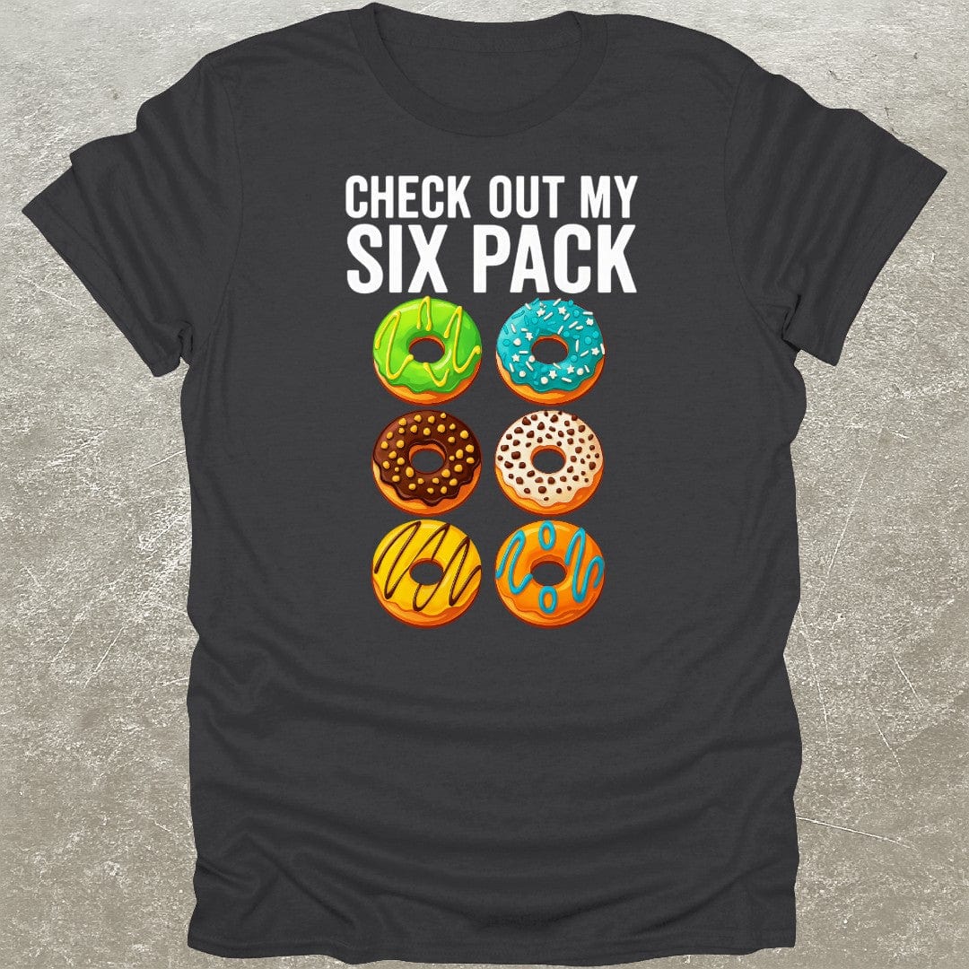 6 Pack Donuts Funny Gym T-Shirt
