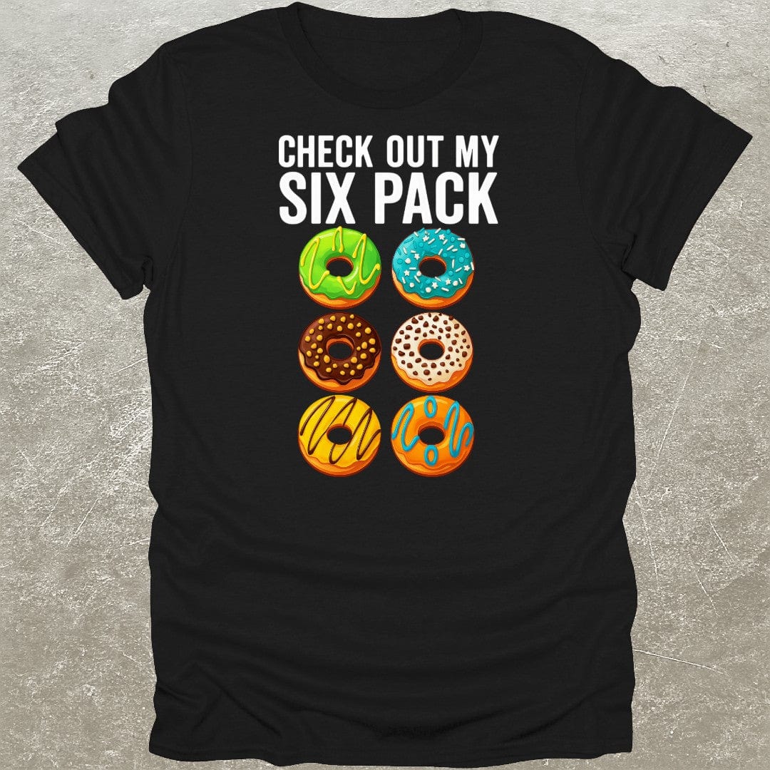 6 Pack Donuts Funny Gym T-Shirt