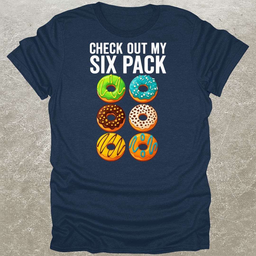 6 Pack Donuts Funny Gym T-Shirt