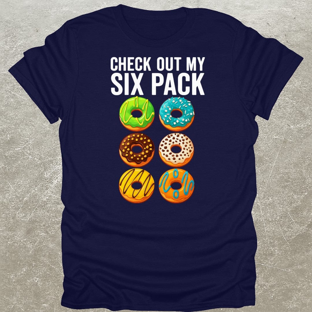 6 Pack Donuts Funny Gym T-Shirt