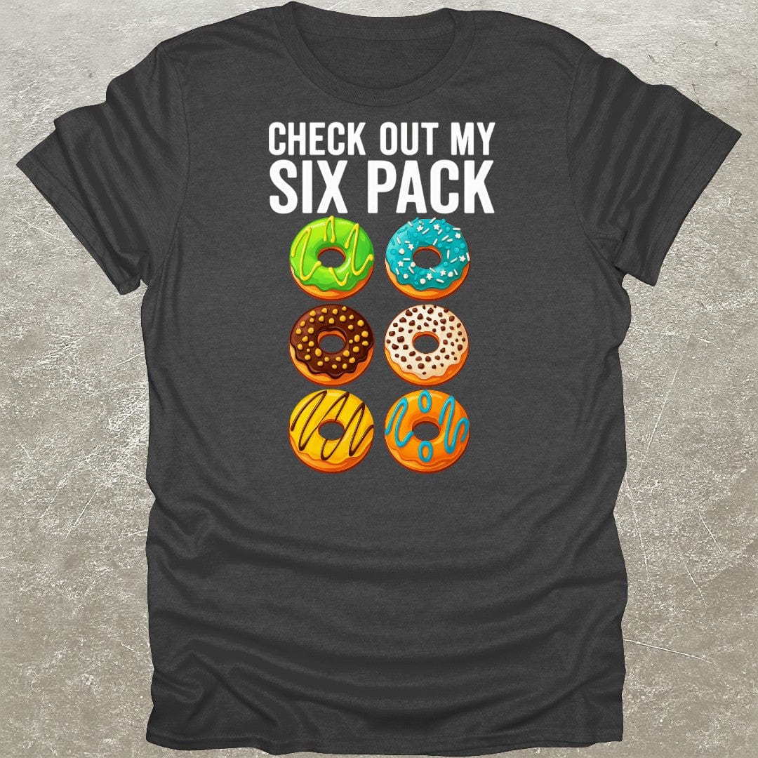 6 Pack Donuts Funny Gym T-Shirt