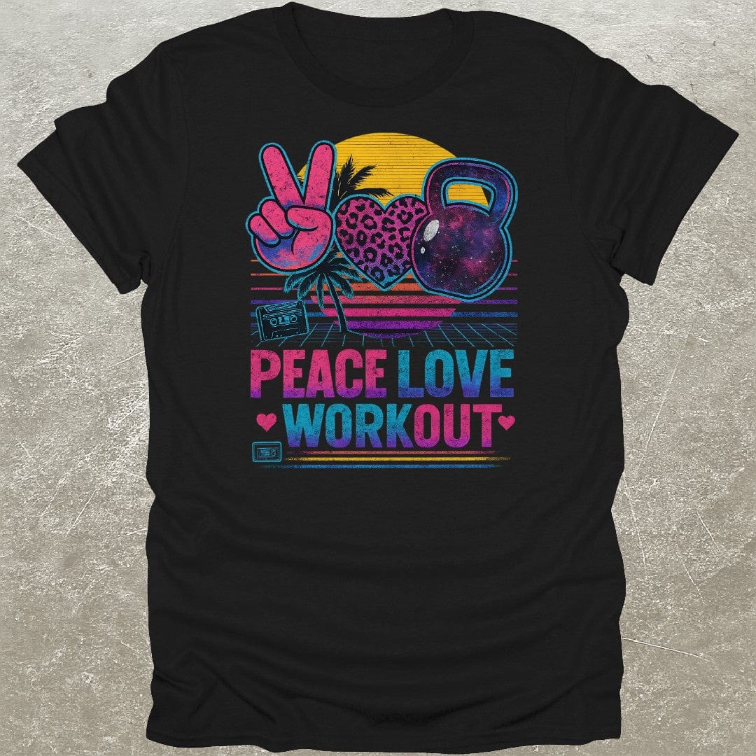 Peace Love Workout Gym T-Shirt
