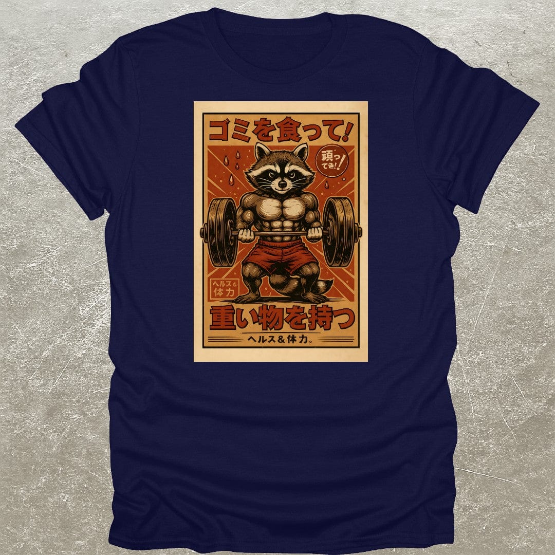 Japanese Raccoon Gym T-Shirt
