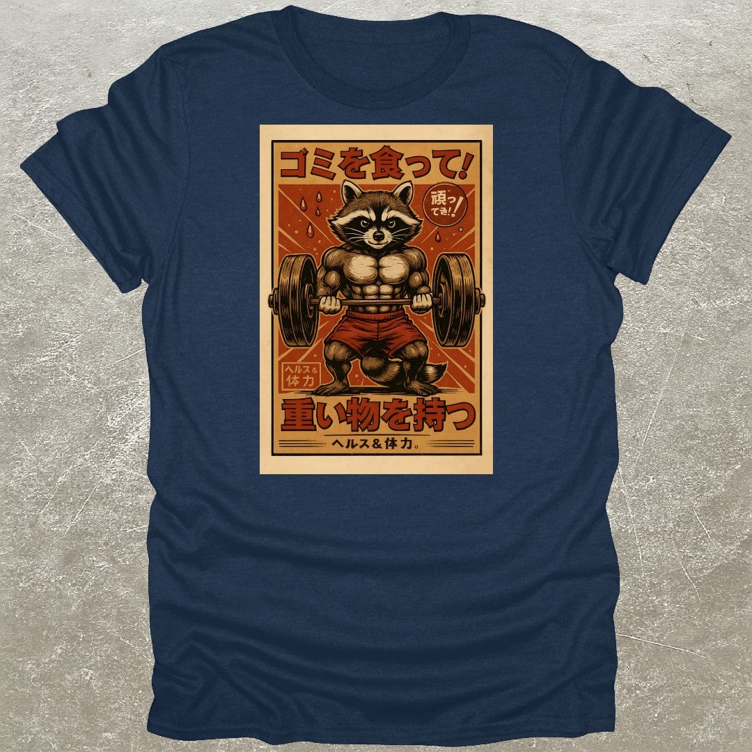 Japanese Raccoon Gym T-Shirt