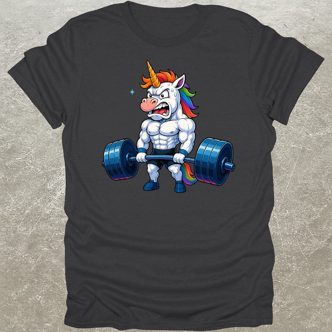 Deadlifting Unicorn Gym T-Shirt