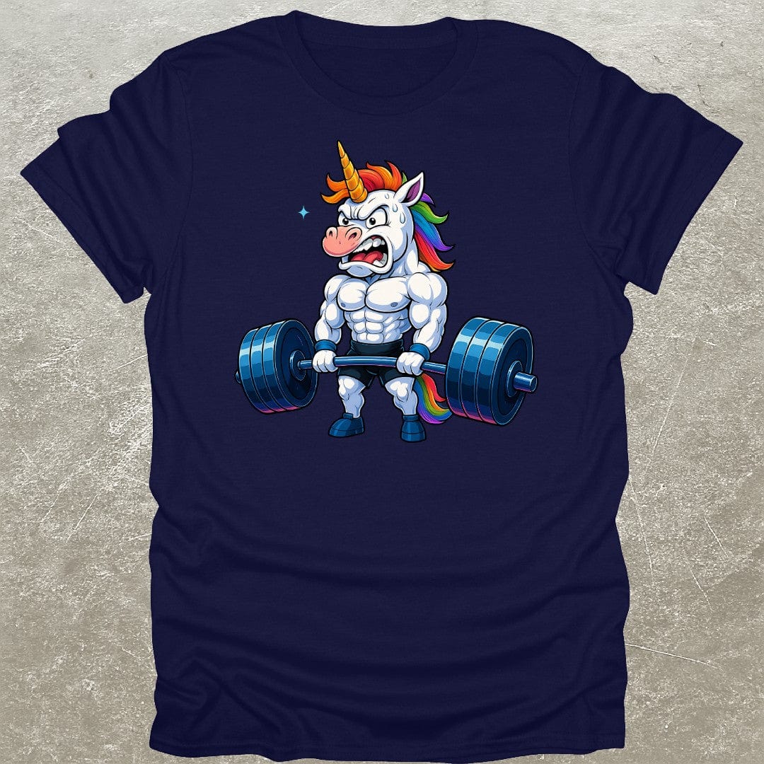 Deadlifting Unicorn Gym T-Shirt