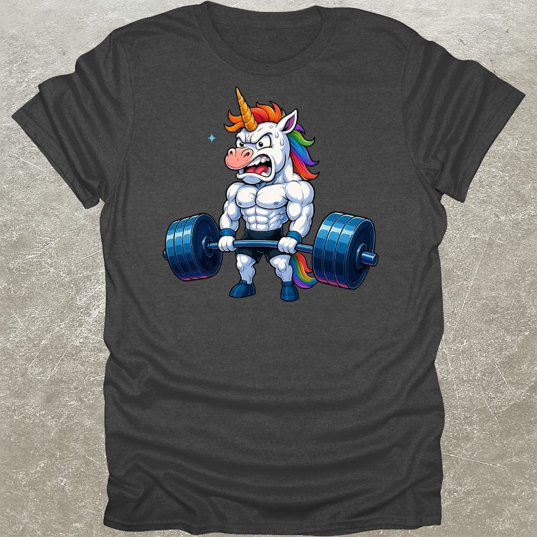Deadlifting Unicorn Gym T-Shirt