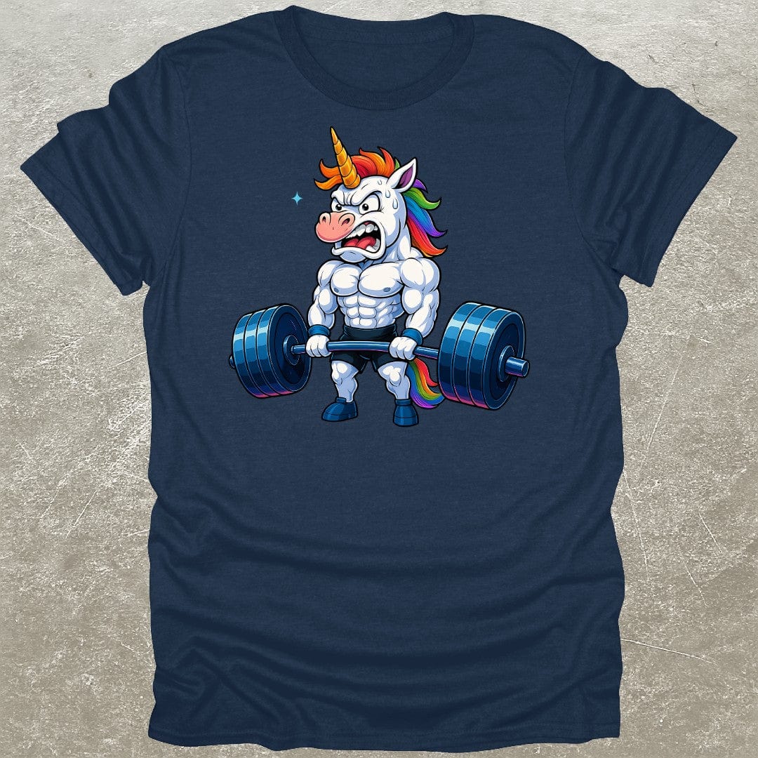 Deadlifting Unicorn Gym T-Shirt