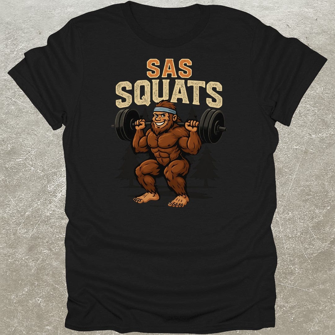 Sas Squats Bigfoot T-Shirt