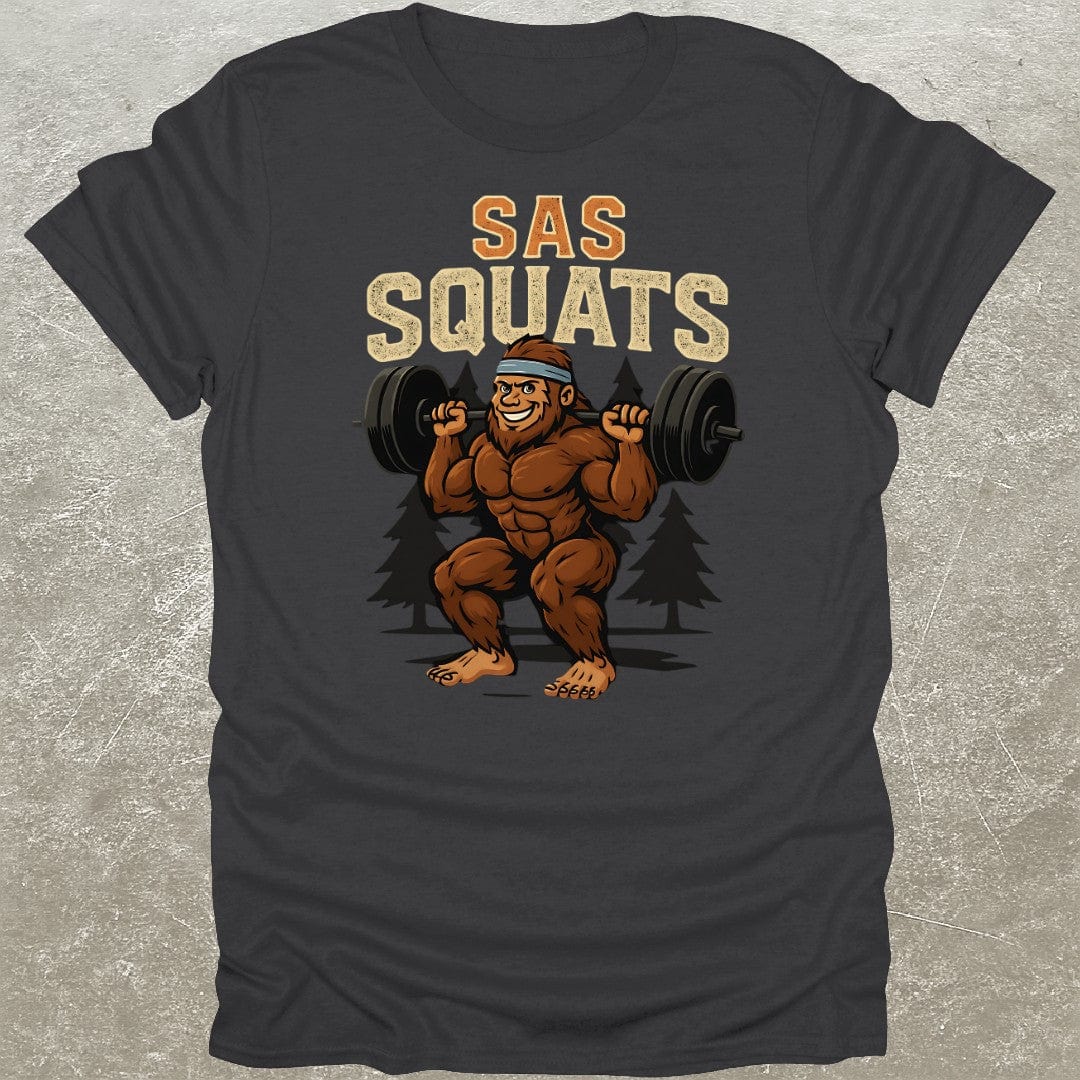 Sas Squats Bigfoot T-Shirt