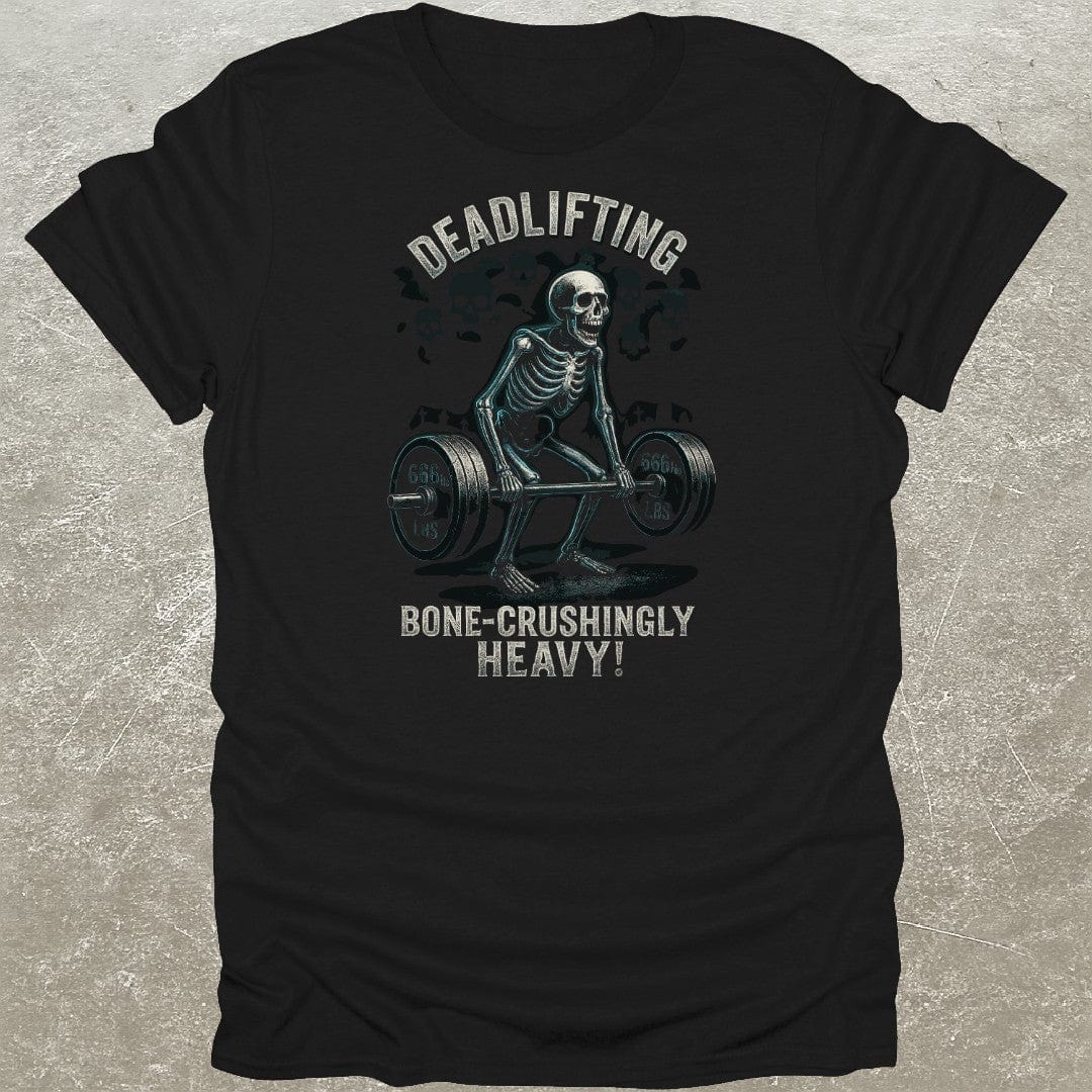Deadlifting Skeleton T-Shirt