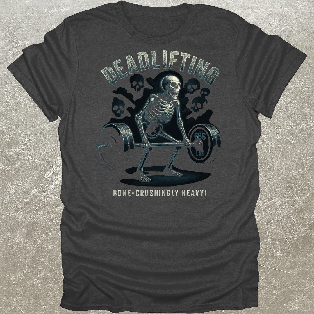 Deadlifting Skeleton T-Shirt