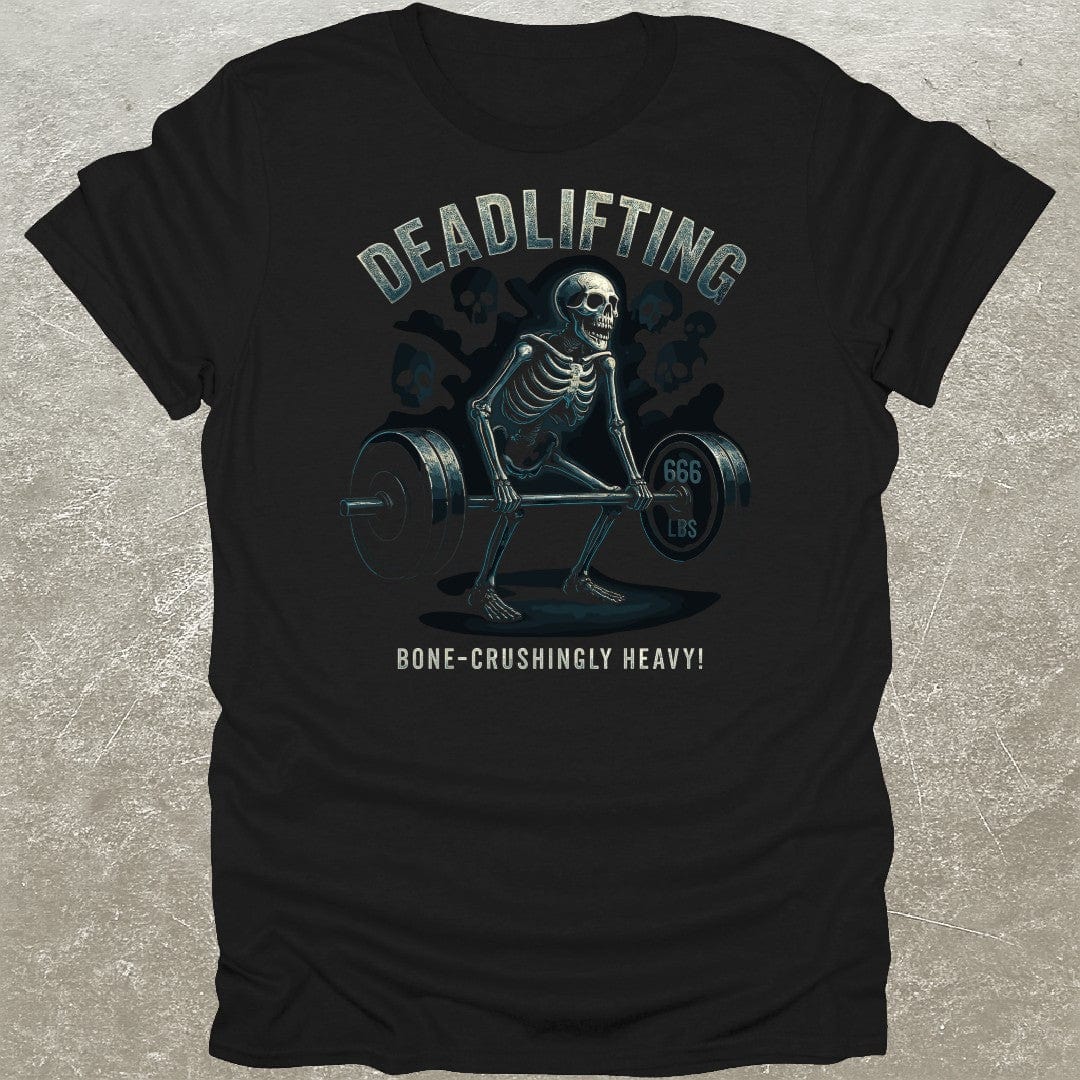 Deadlifting Skeleton T-Shirt