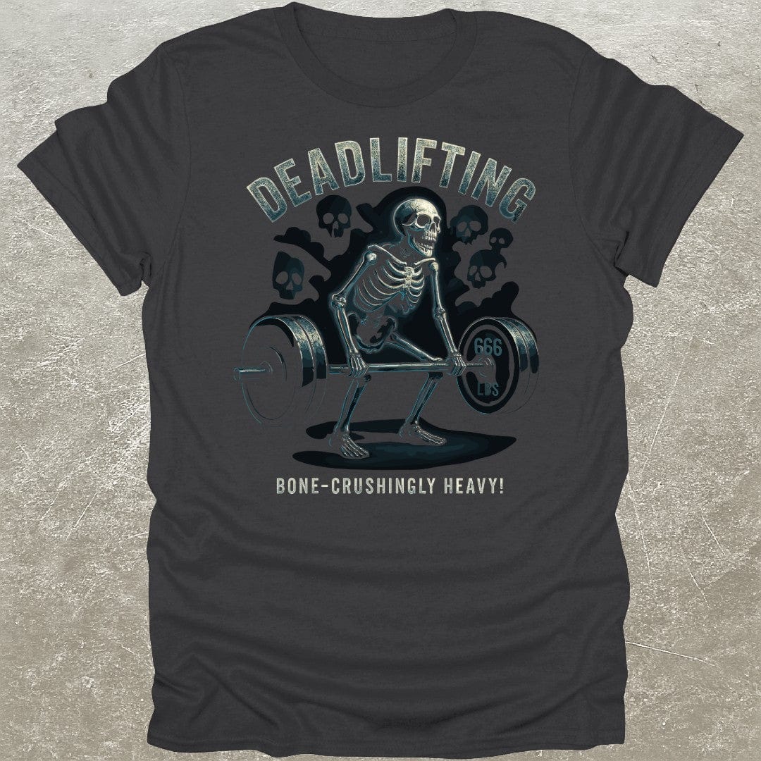 Deadlifting Skeleton T-Shirt