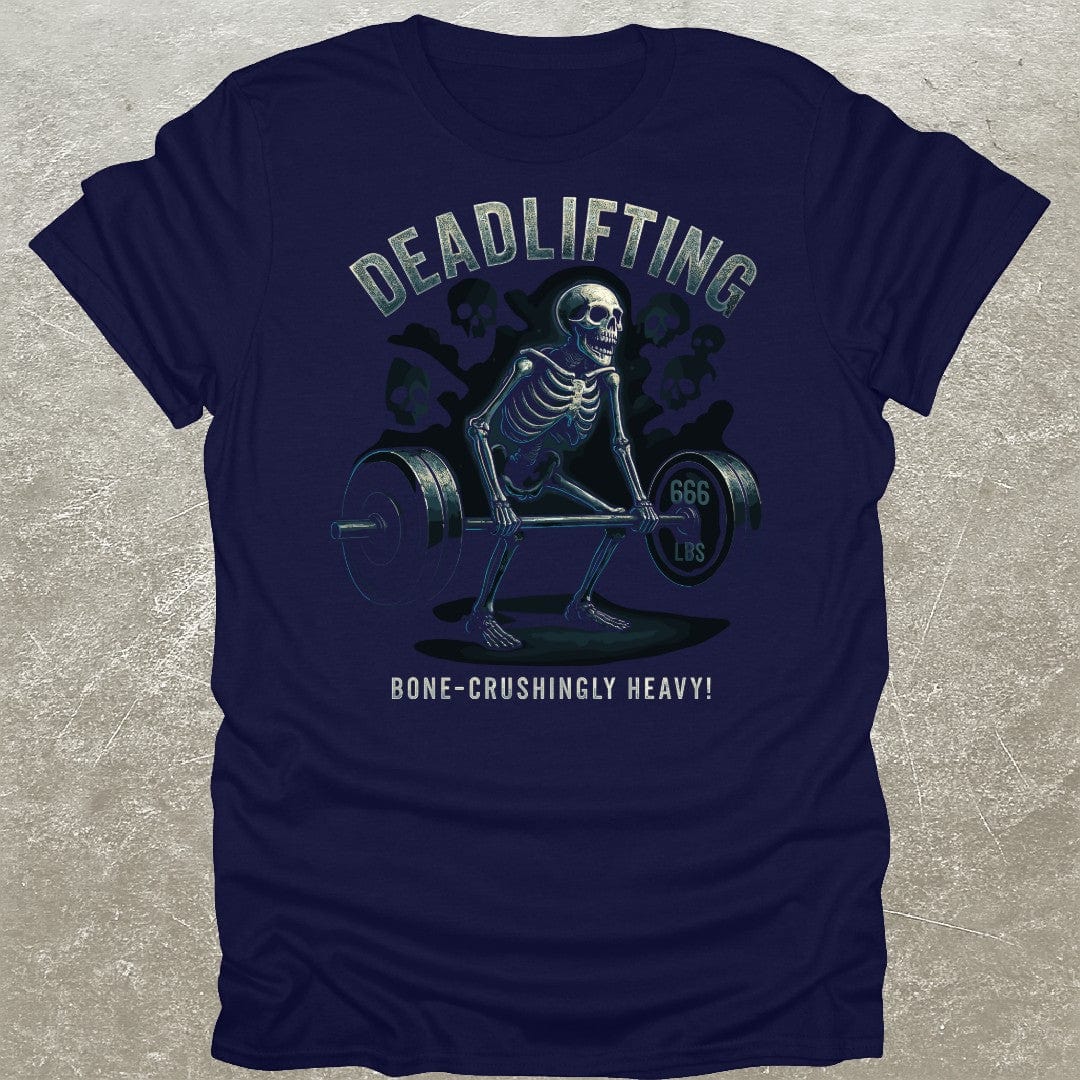 Deadlifting Skeleton T-Shirt