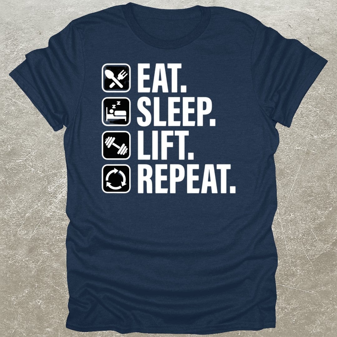 Eat Sleep Lift Repeat T-Shirt