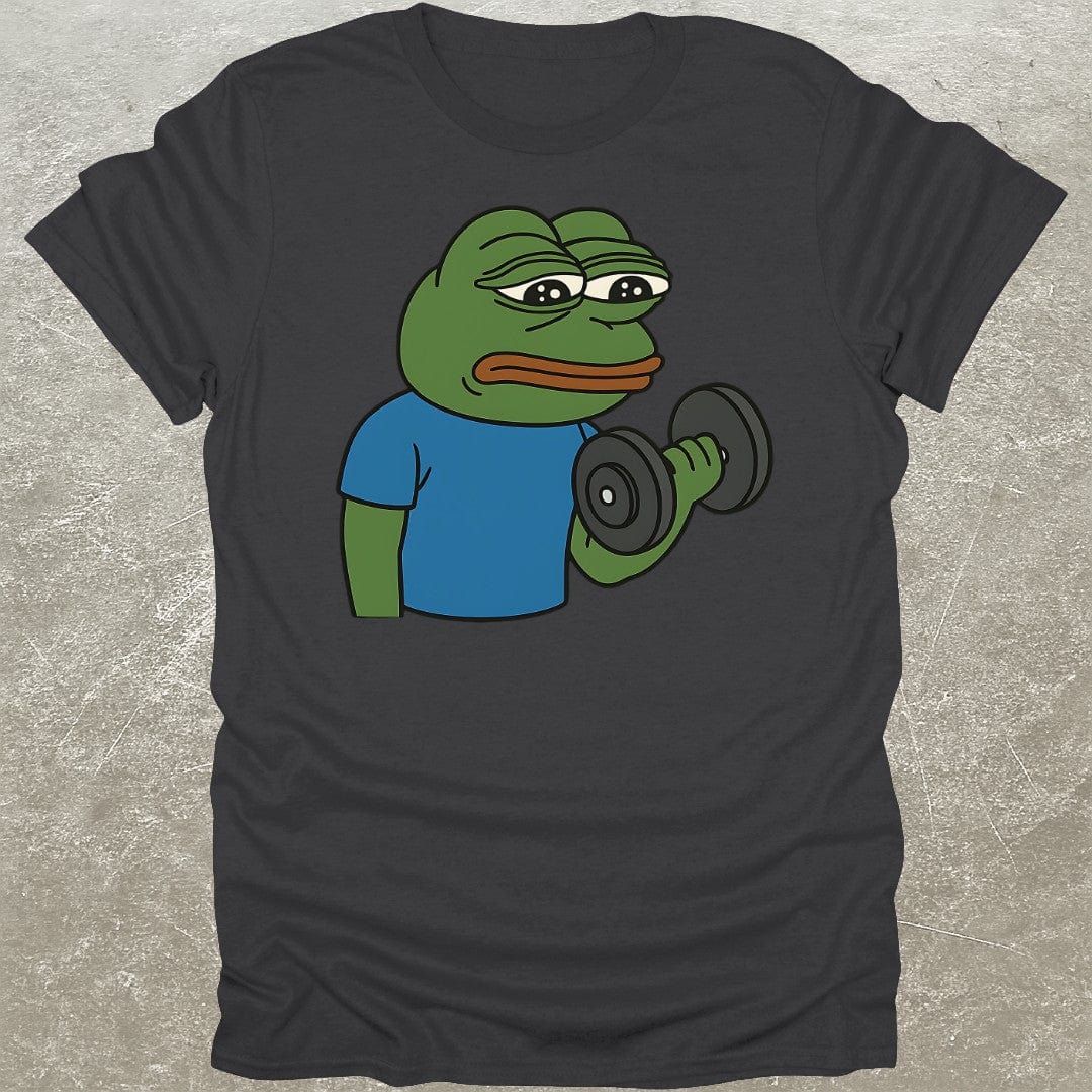 Curling Frog Meme T-Shirt