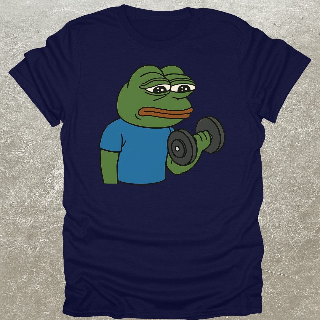 Curling Frog Meme T-Shirt