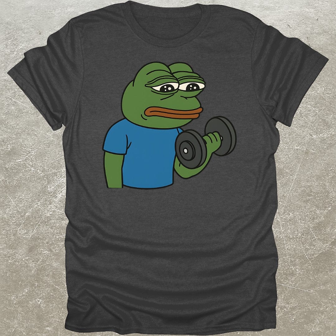 Curling Frog Meme T-Shirt