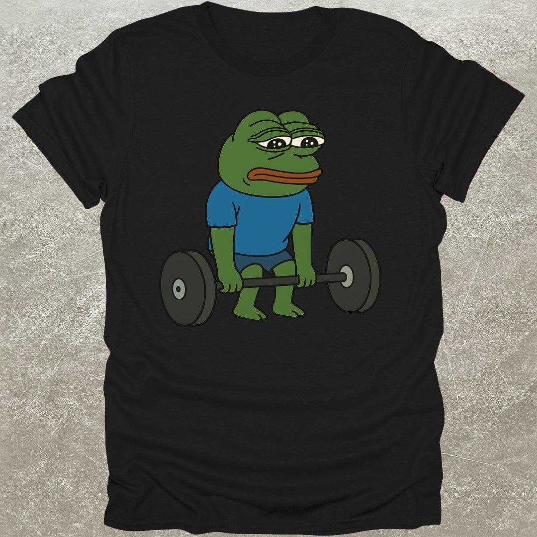 Sad Frog Deadlift T-Shirt