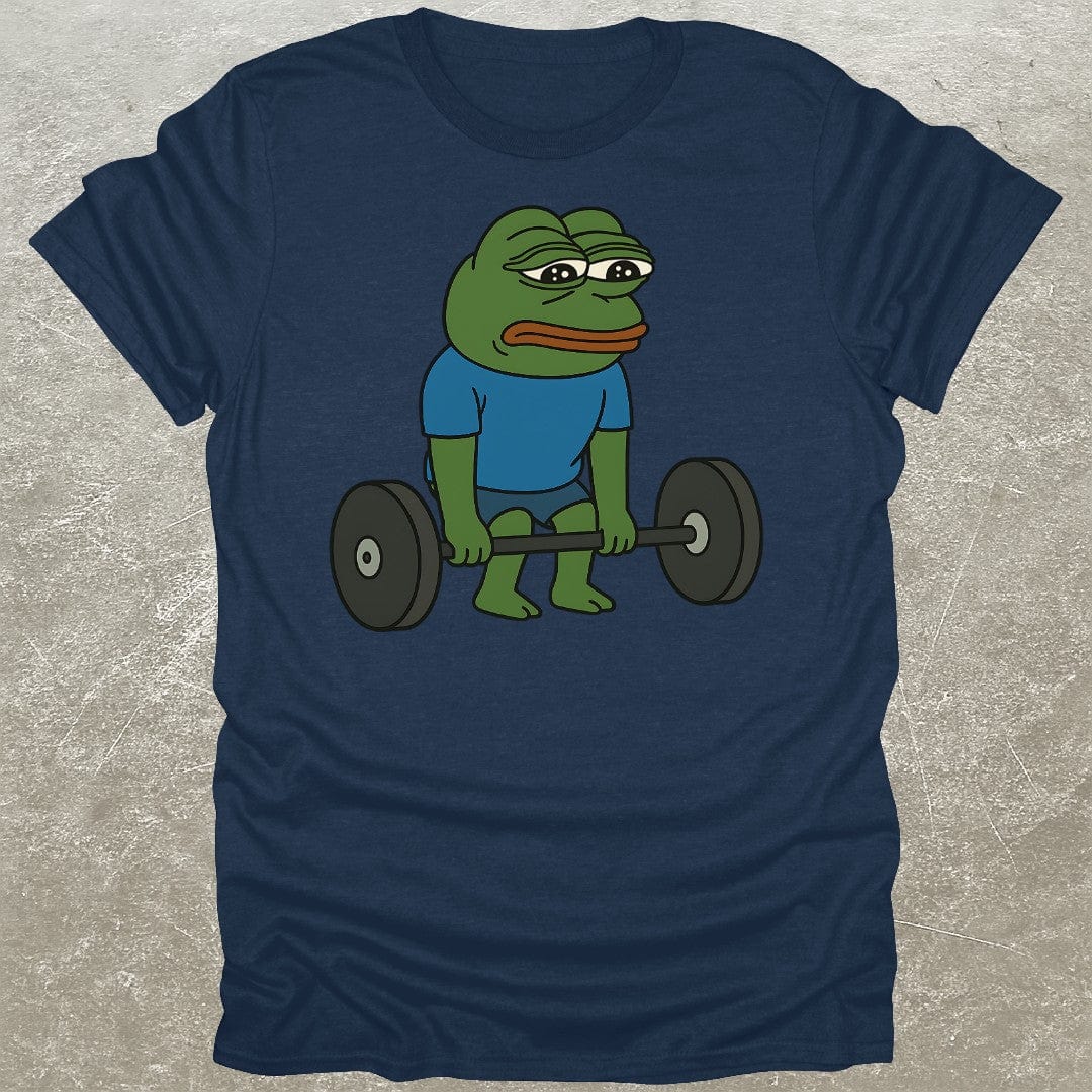 Sad Frog Deadlift T-Shirt