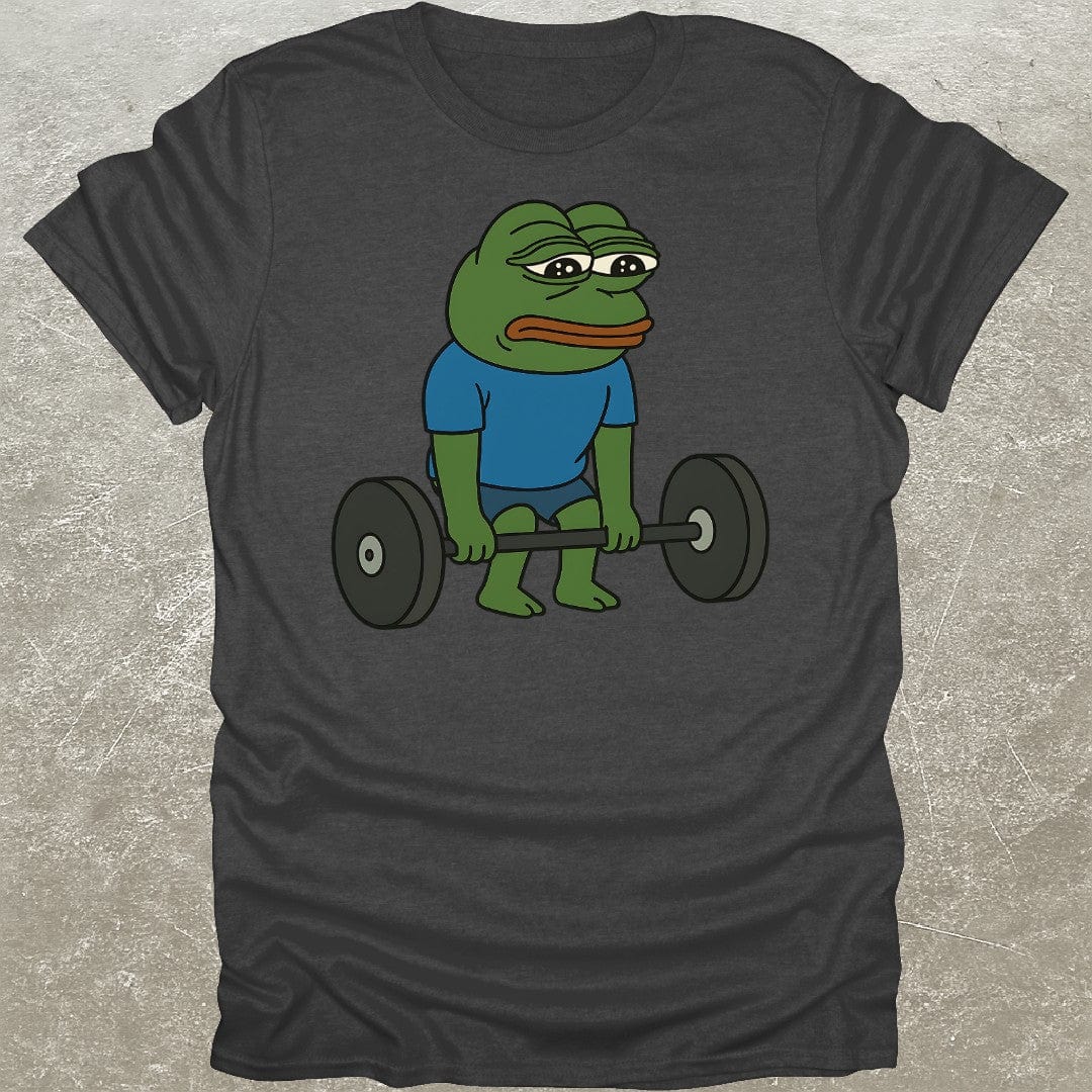 Sad Frog Deadlift T-Shirt