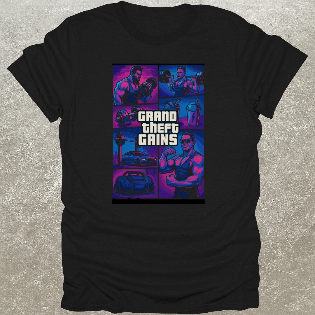 Grand Theft Gains T-Shirt