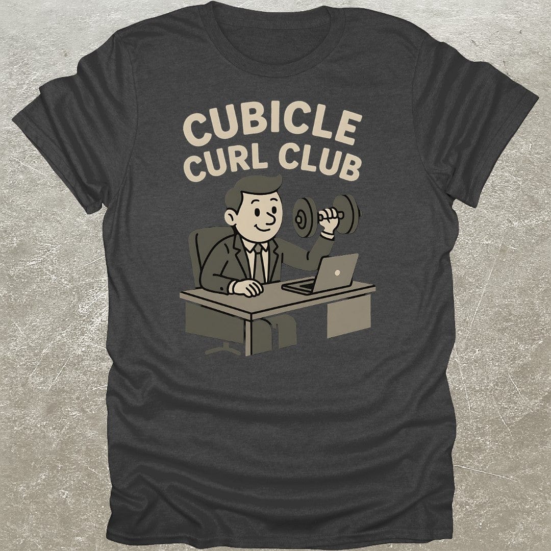 Cubicle Curl Club T-Shirt