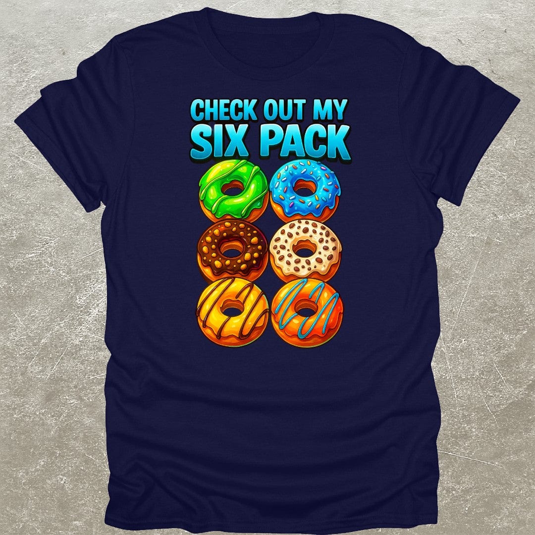 6 Pack Donuts Funny Gym T-Shirt