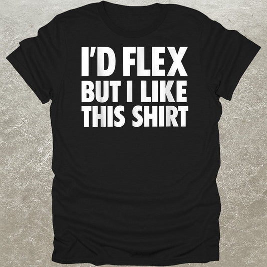 Funny Flex Gym T-Shirt