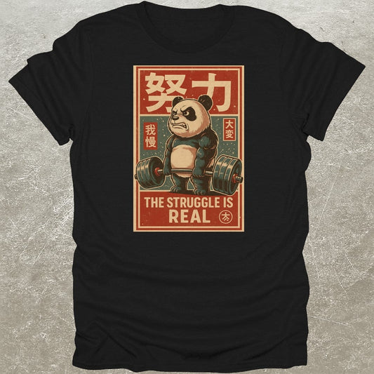 Japanese Panda Gym T-Shirt