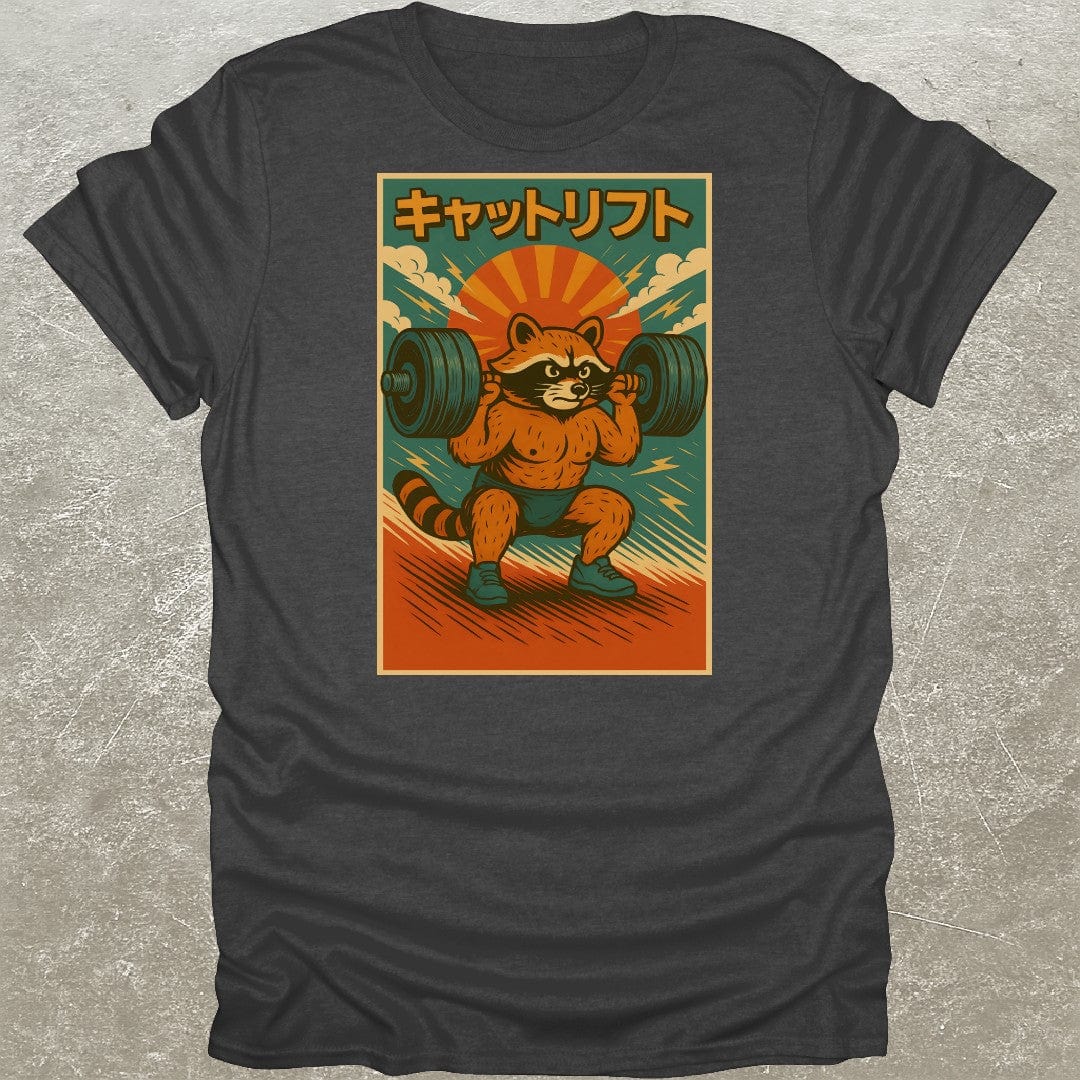 Japanese Raccoon Gym T-Shirt