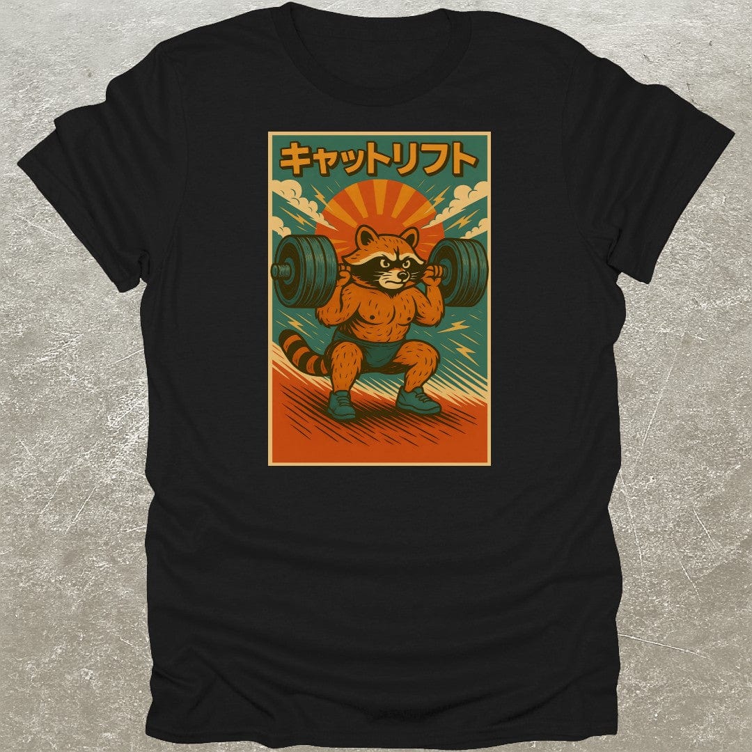 Japanese Raccoon Gym T-Shirt
