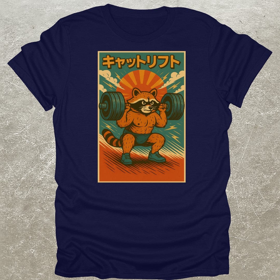 Japanese Raccoon Gym T-Shirt