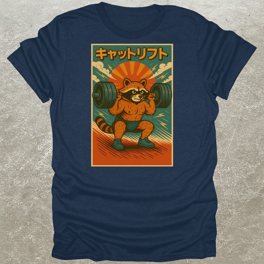 Japanese Raccoon Gym T-Shirt