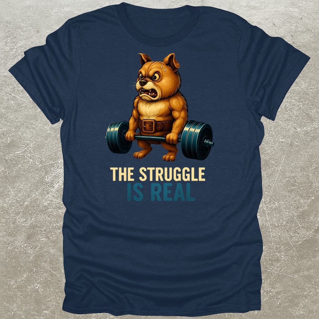 Deadlifting Dog Gym T-Shirt