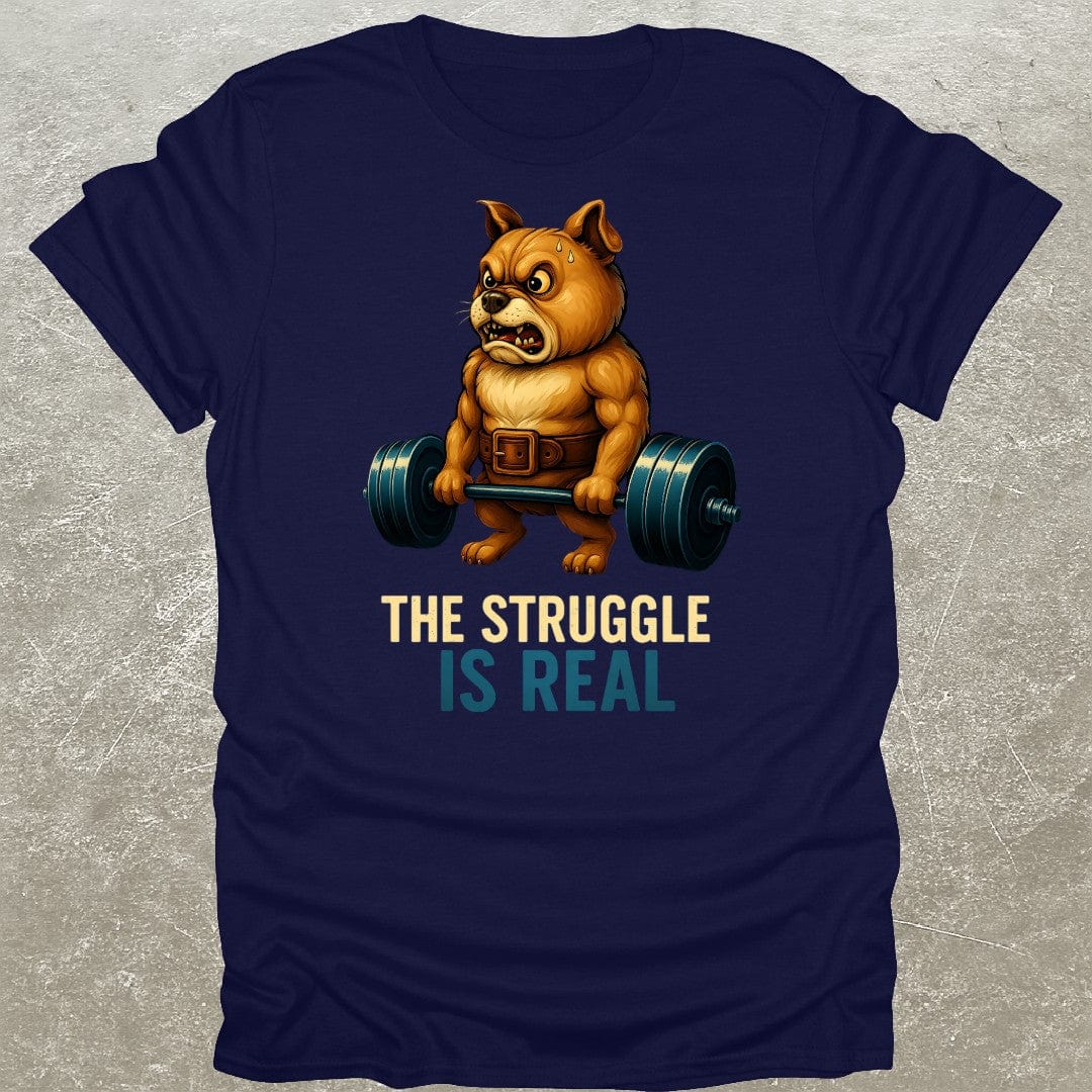Deadlifting Dog Gym T-Shirt