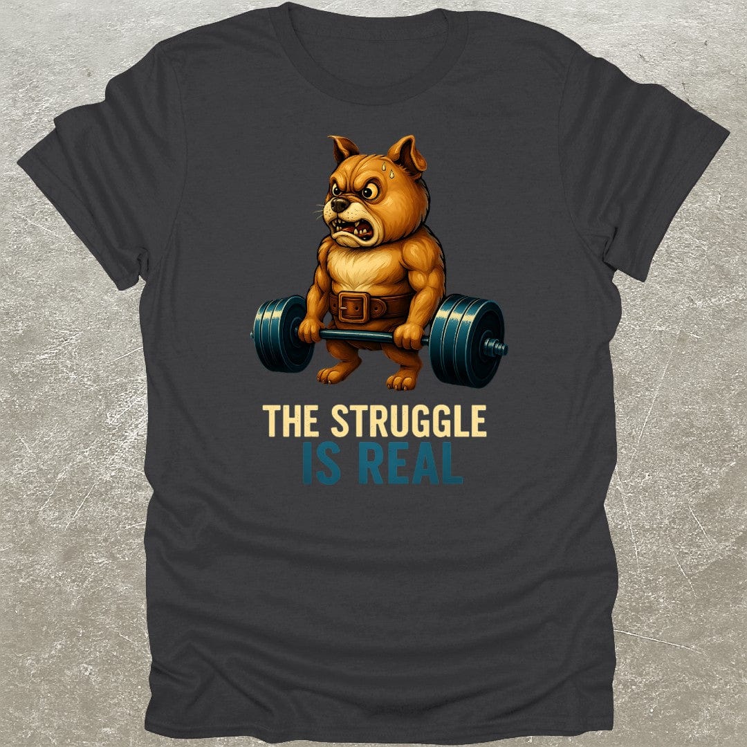 Deadlifting Dog Gym T-Shirt