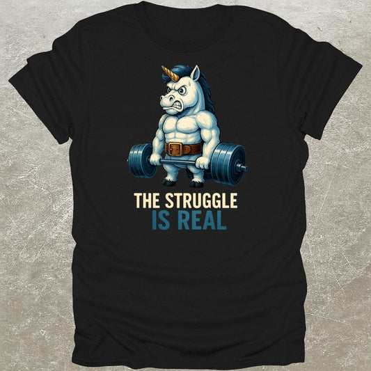 Deadlifting Unicorn Gym T-Shirt