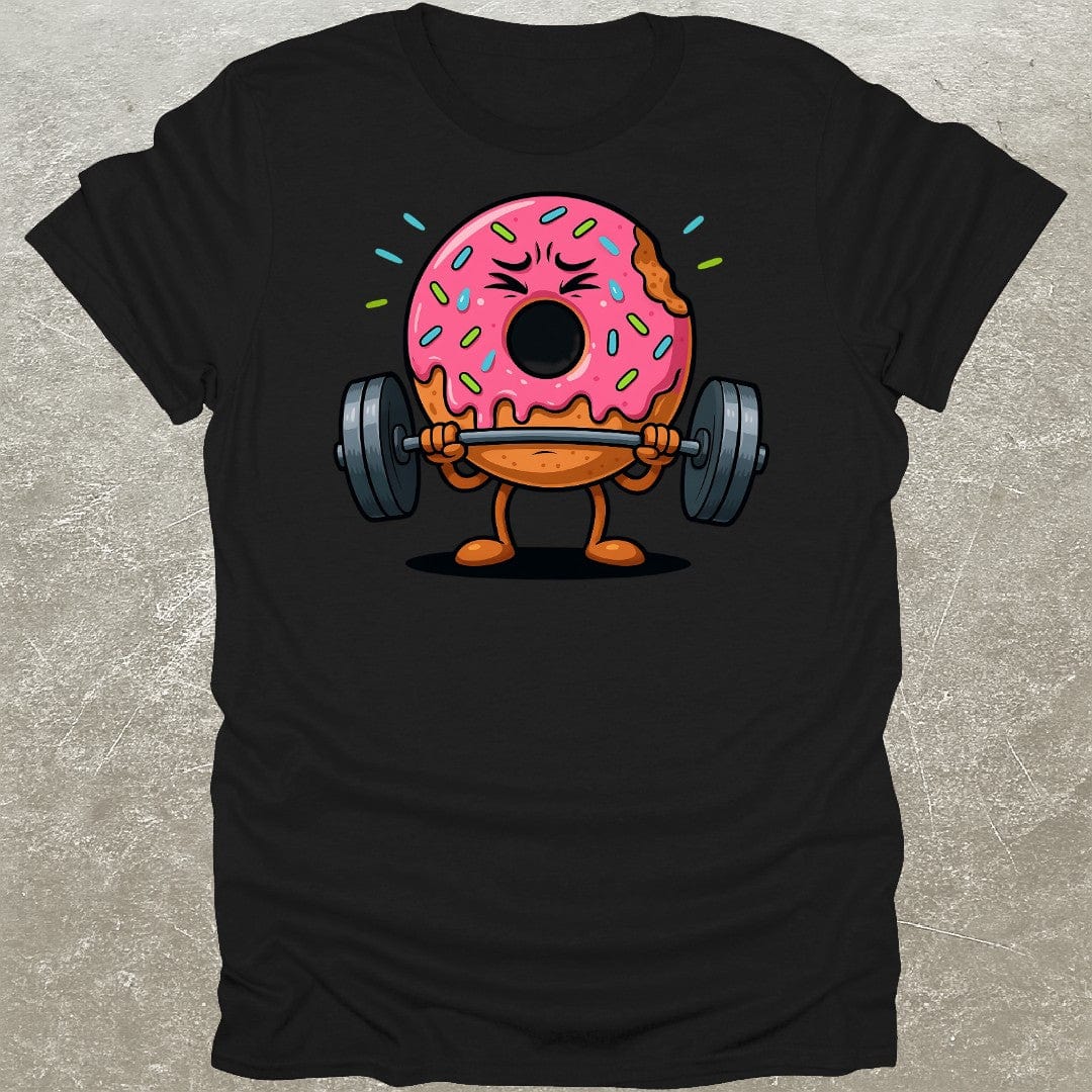 Lifting Donut Funny Gym T-Shirt