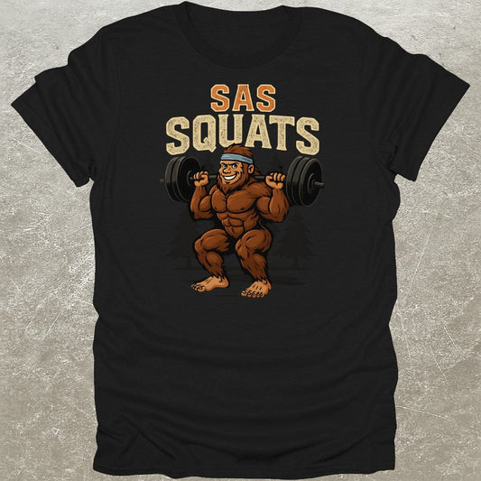 Sas Squats Bigfoot T-Shirt