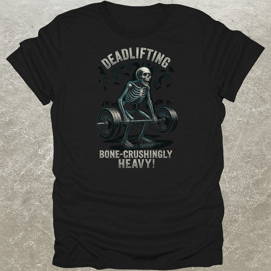Deadlifting Skeleton T-Shirt