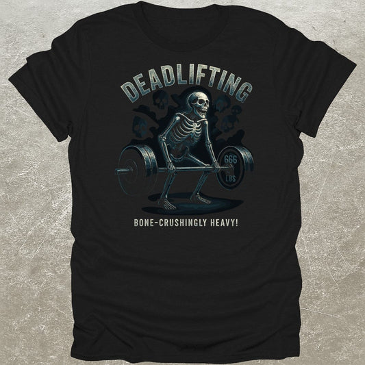 Deadlifting Skeleton T-Shirt