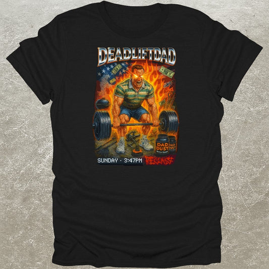 Deadlift Dad Bootleg T-Shirt
