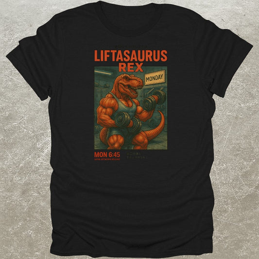 Liftasaurus Rex T-Shirt