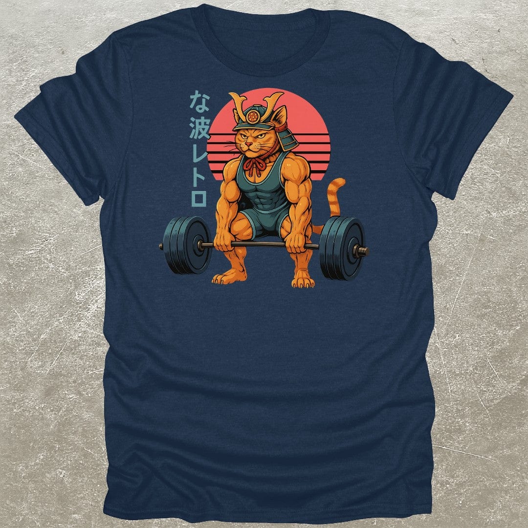 Japanese Cat Deadlift T-Shirt