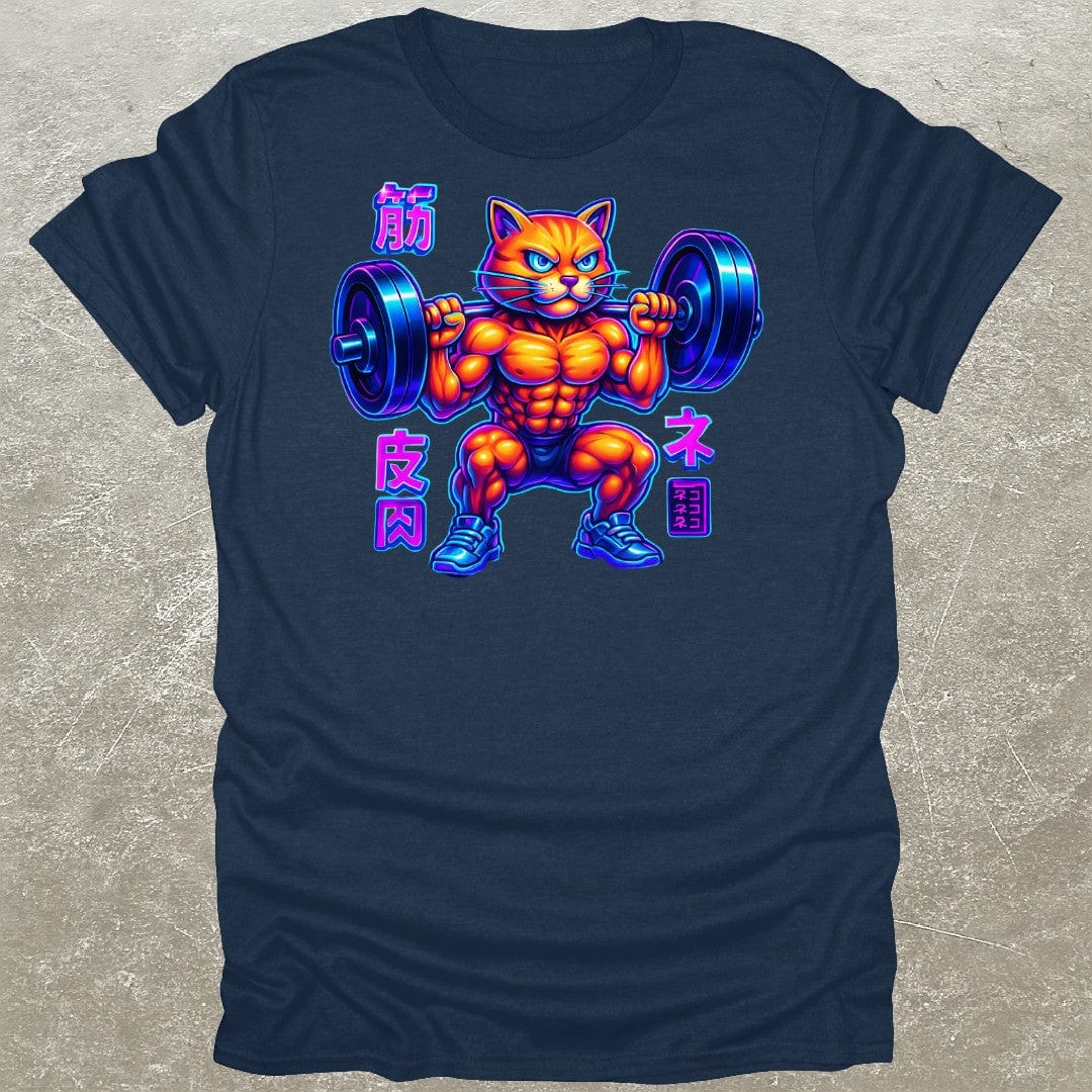 Japanese Cat Squat Y2K T-Shirt